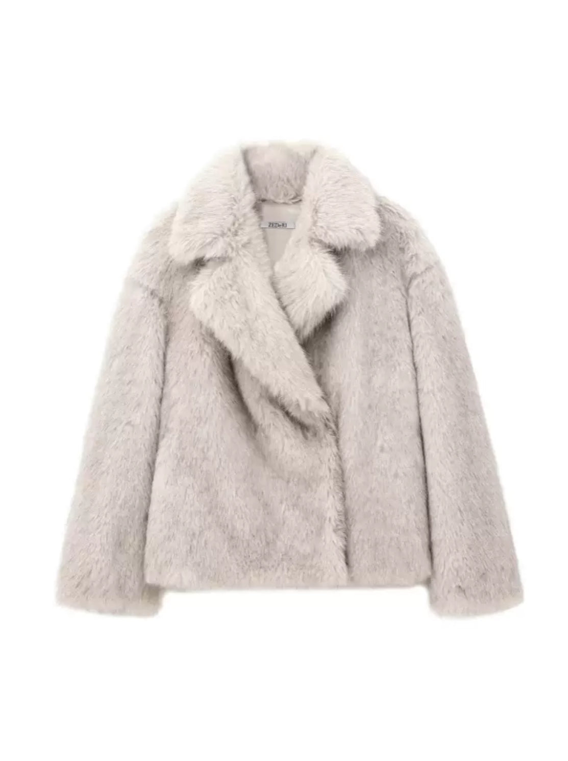 Elegant Faux Fur Jacket - Women