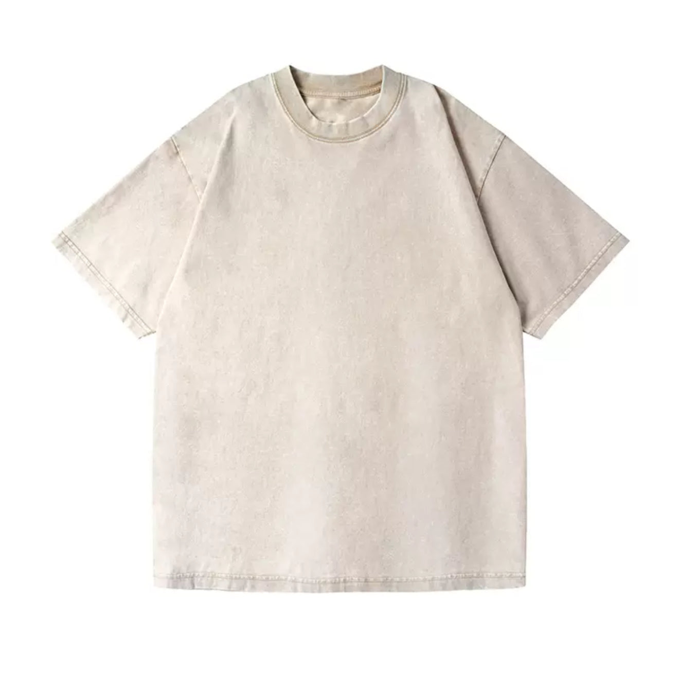 Oversized T-Shirt Vinted Washed Look - Men