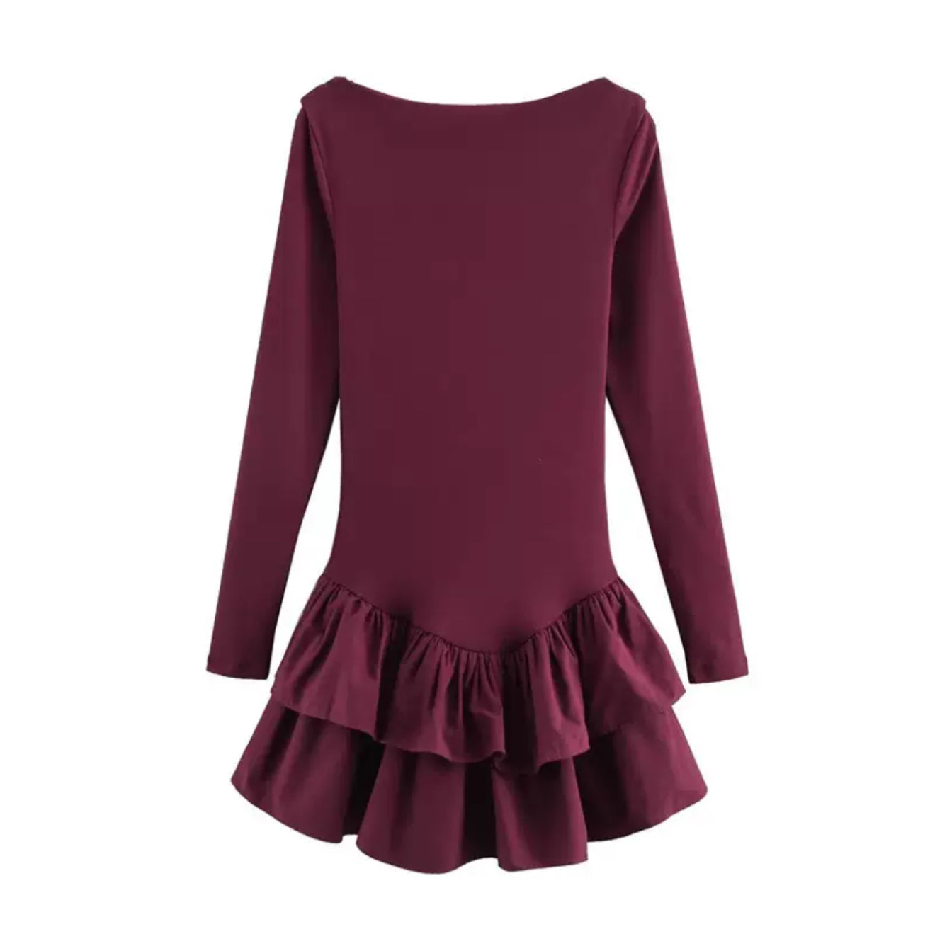 Elegantes Kleid mit Rüschenrock - Damen