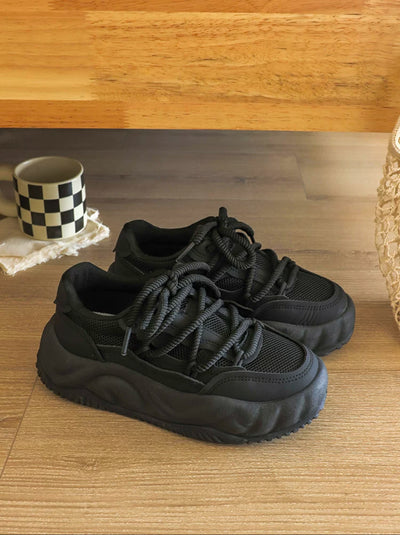 Chunky Sneaker Full Black - Damen