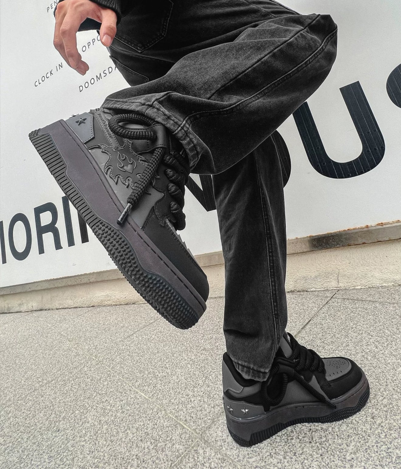 “Shadow Blaze” Sneaker - Herren