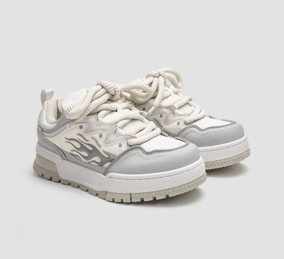 Black-Creme Shoes - UNISEX