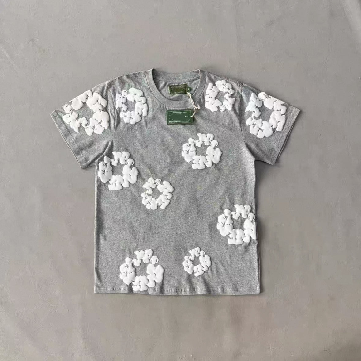 Stylische 3D-Textur T-Shirt - Herren