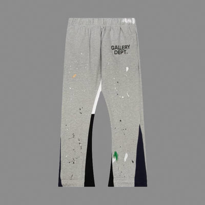 Vintage-Style Flared Sweatpants Printed - Herren