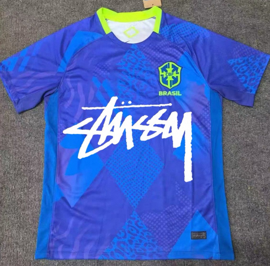 Brazil x Stüssy Trikot - Herren