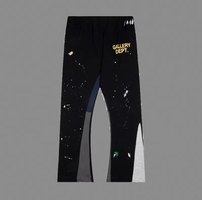Vintage-Style Flared Sweatpants Printed - Herren