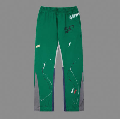 Vintage-Style Flared Sweatpants Printed - Herren