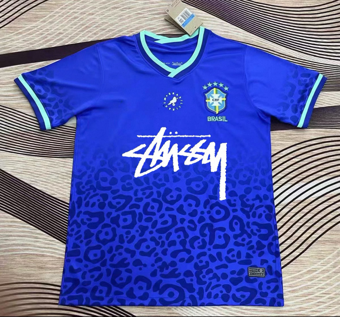 Brazil x Stüssy Trikot - Herren