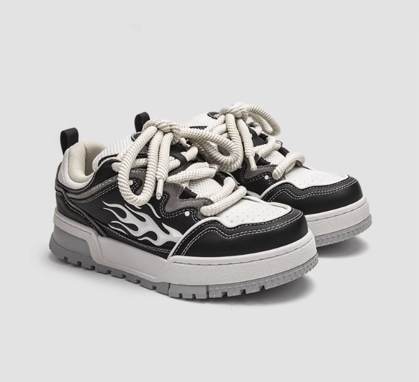 Black-Creme Shoes - UNISEX