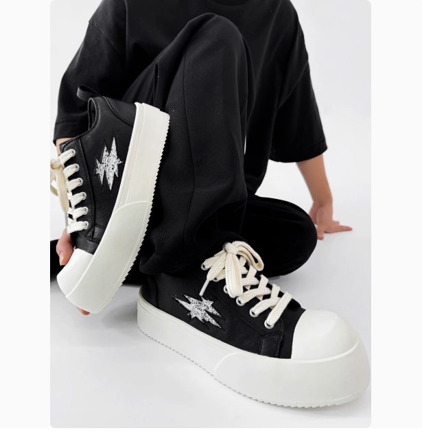 Streetstyle Sneaker Black & White Edition – Herren